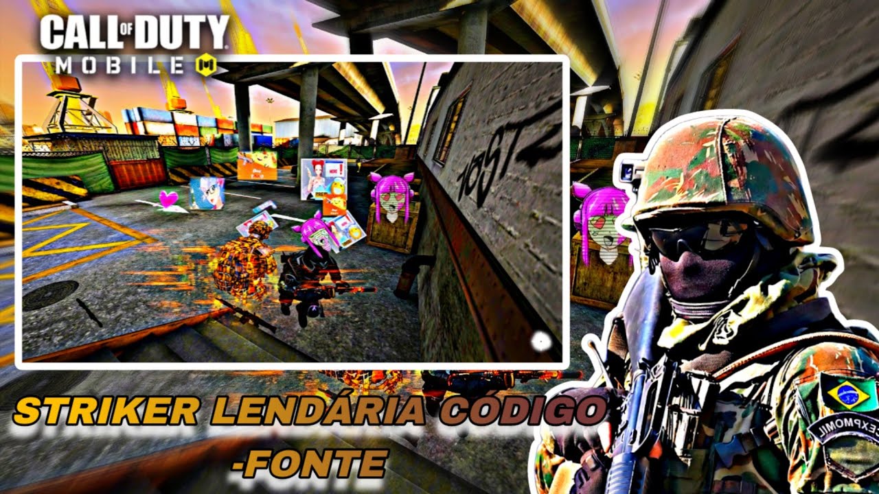 Consegui Resgatar a Nova STRIKER Lendária (STRIKER - CÓDIGO -FONTE) Call Of Duty Mobile