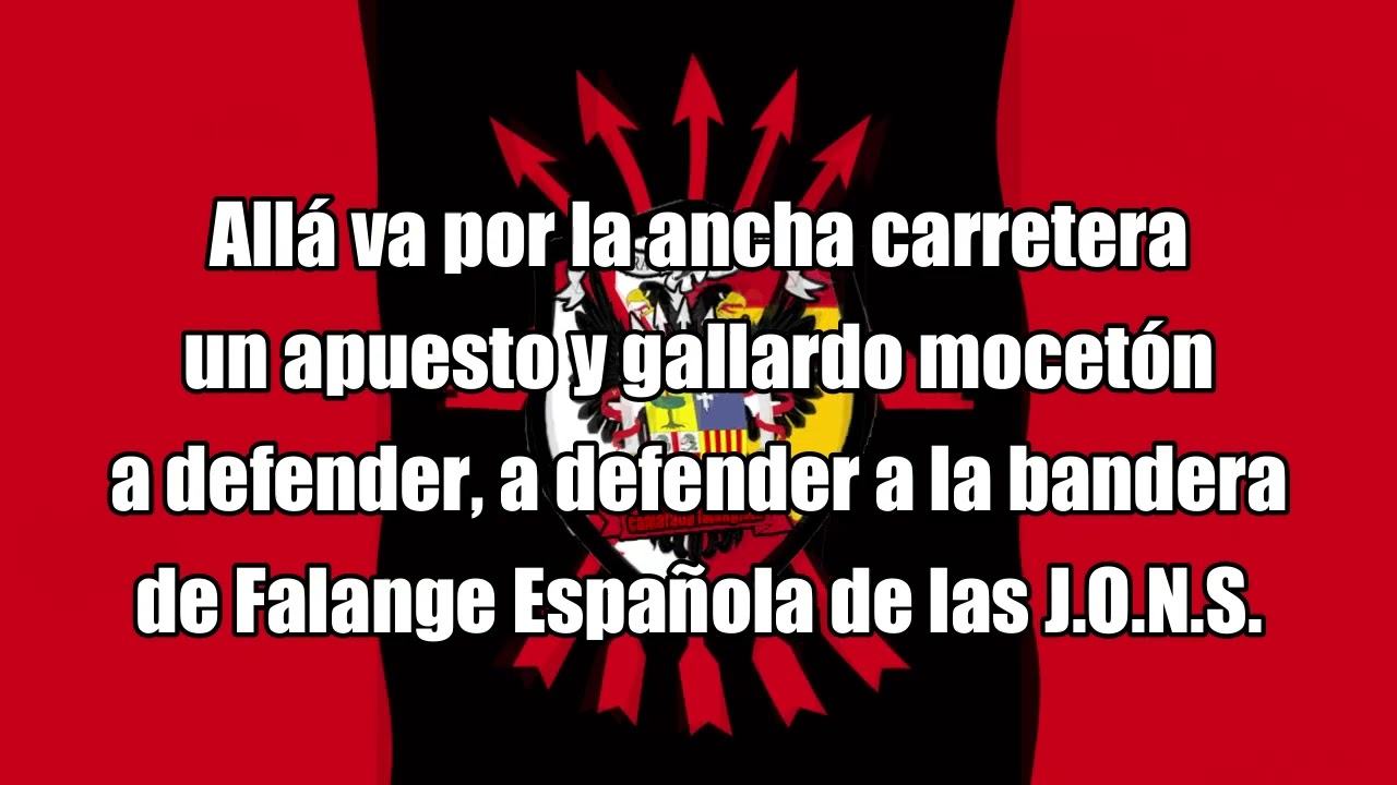 Si un camarada falangista