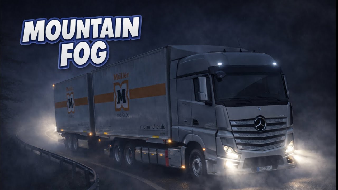 POV Truck Driving — Challenging Mountain Roads & Two Tight Deliveries