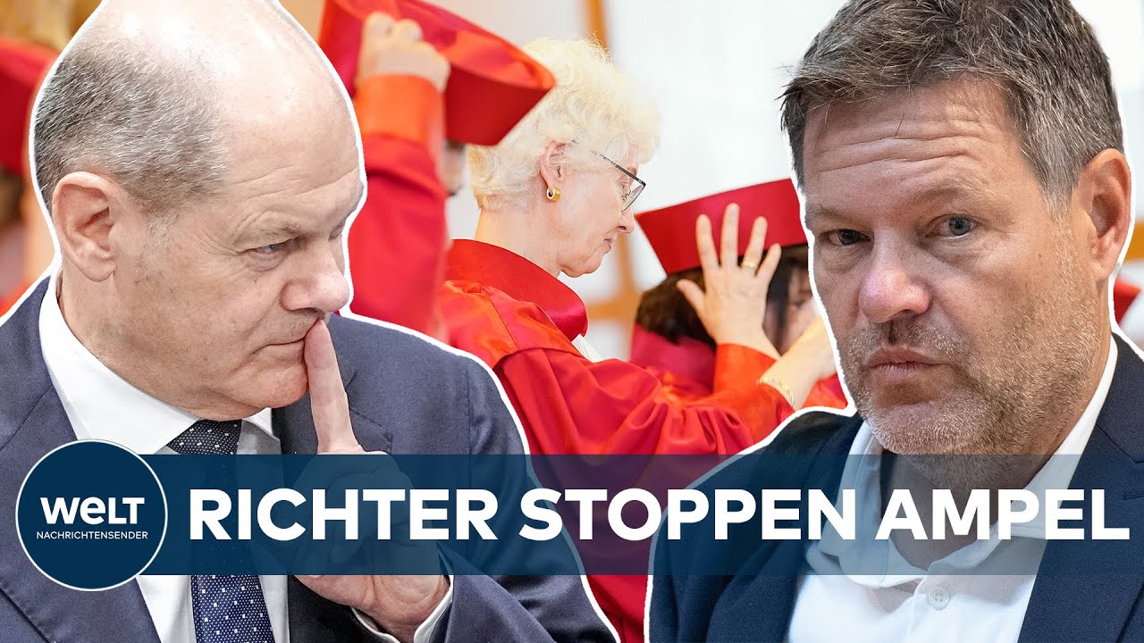 OPPOSITION JUBELT: Verfassungsrichter bremsen Habecks Heizungsgesetz aus | WELT Thema
