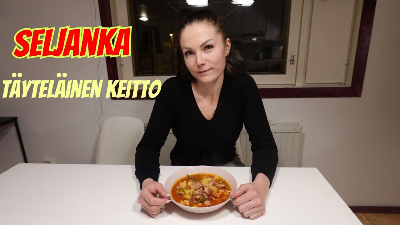 Slaavilainen Seljanka – Harvinainen keitto Suomessa!
