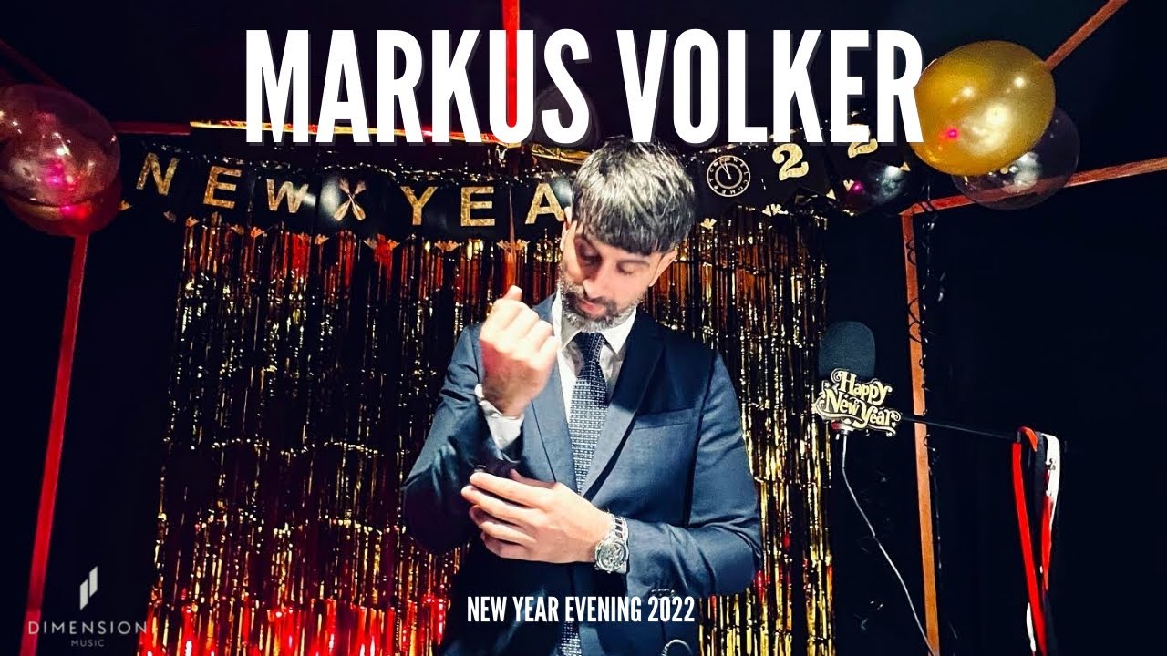 Markus Volker Dj set New Year Evening 2022 live @ Dimension Music studio