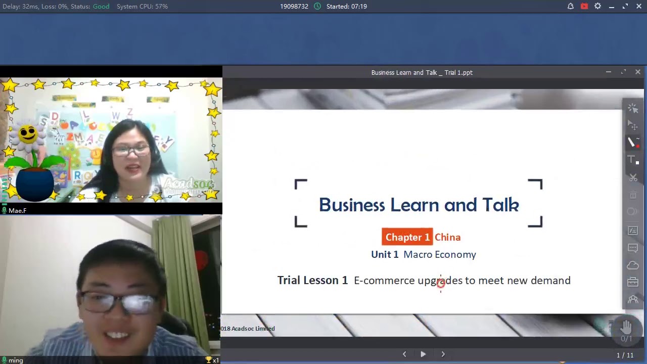 Trial  class   -Adult - Business English