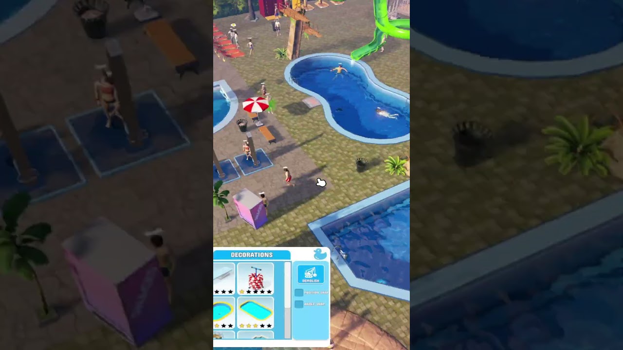 Waterpark Simulator Final Park Size Expansion is MASSIVE