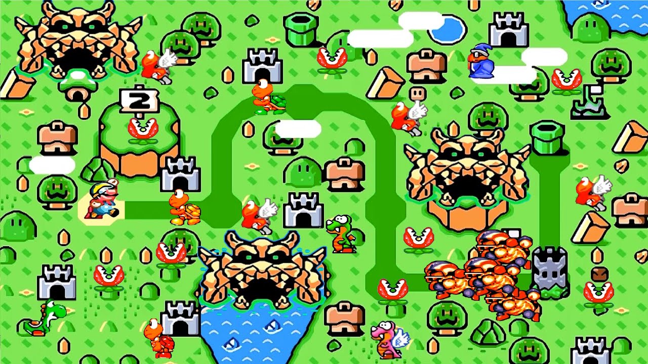 Super Mario World HD: An Amazing Mario Adventure 3: World 2: Koopa City