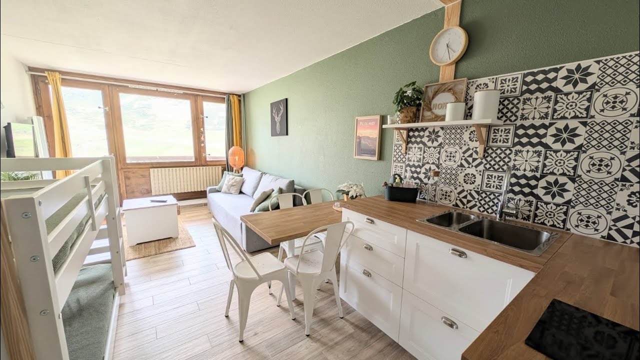 Studio rénové - Résidence Mongie Tourmalet - La Mongie