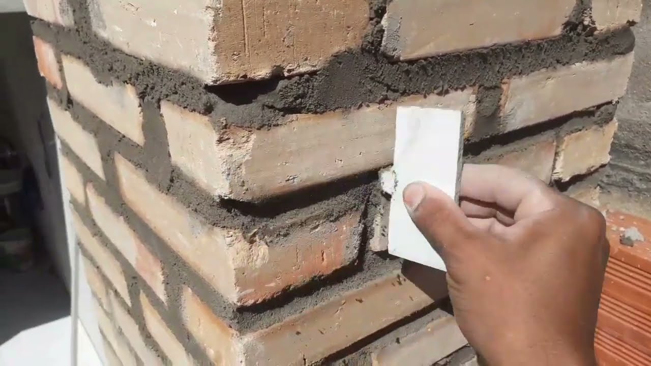 CHURRASQUEIRA de TIJOLINHO,como fazer a chaminé.
