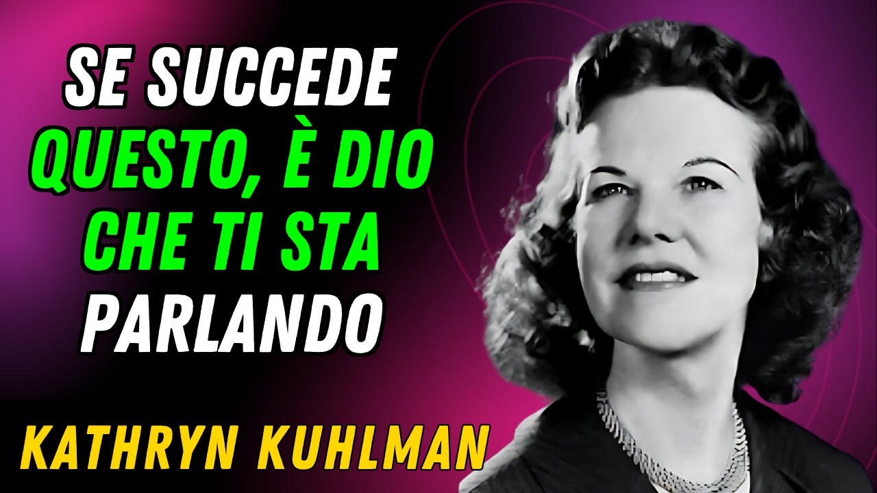 7 SEGNI CHE DIO STA PARLANDO CON TE ADESSO | Kathryn Kuhlman