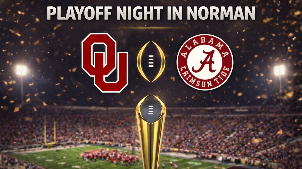 BIGGEST OU HOME GAME EVER | Oklahoma vs Alabama CFP Vlog