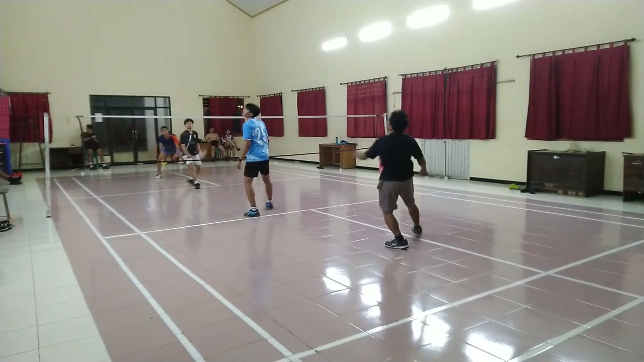 PB. ELEMENT | Mix Grade (Andre/Dayu vs  Afnan/Ahmad) Partai Imbang - Latihan Badminton Rutin