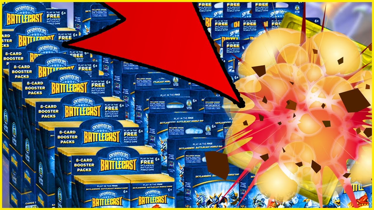 Skylanders Battlecast MASSIVE 80 CARD PACK OPENING!!! BIGGEST PACK OPENING EVER!!! | IOS/Android!