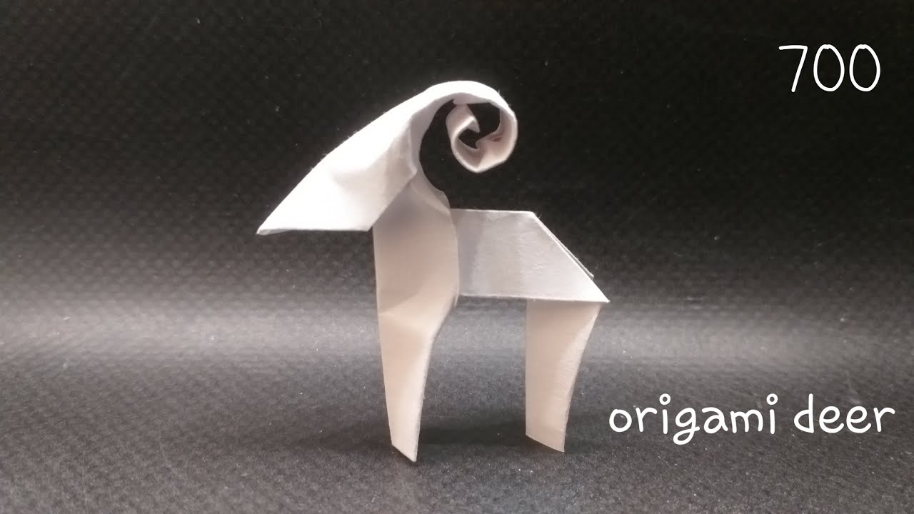 Орігамі олень origami deer