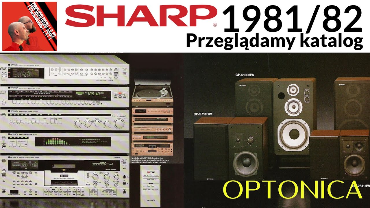 SHARP OPTONICA 1981/82 - przeglądamy katalog  @archeolodzyhi-fi4158   Hi-Fi #60 #PRL