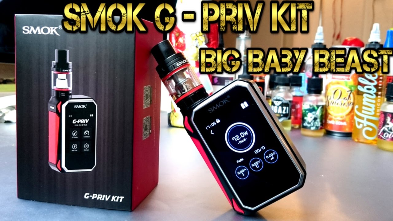 Smok G-Priv 220 Watt Kit &diams; Big Baby Beast &diams; Review &diams; DampfKraft