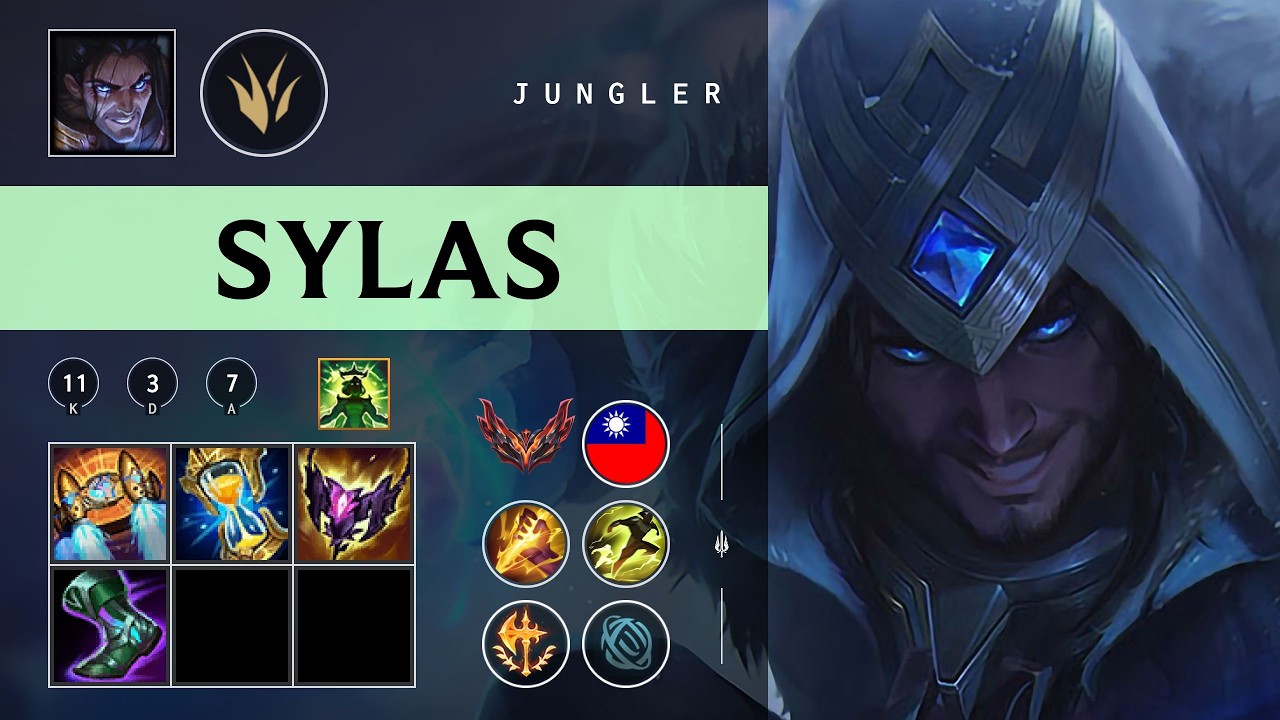 Sylas Jungle vs Qiyana - TW Grandmaster Patch 26.03