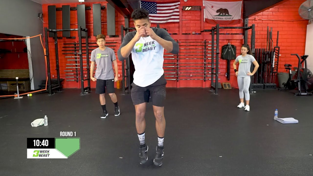20 min. (AT HOME) Plyometrics Baseball and Softball Youth Exercise Program [Week 3 Workout 3]