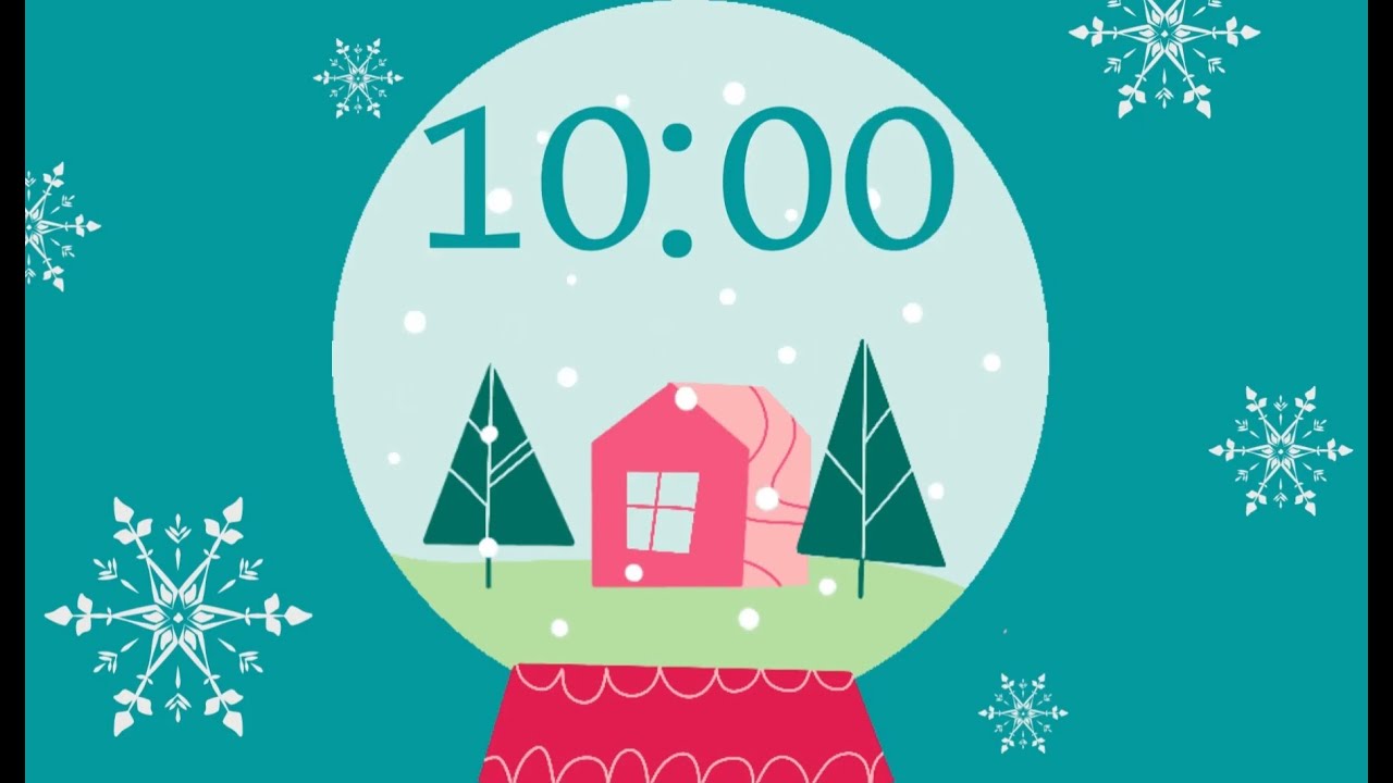 10 Minute Winter Countdown Timer