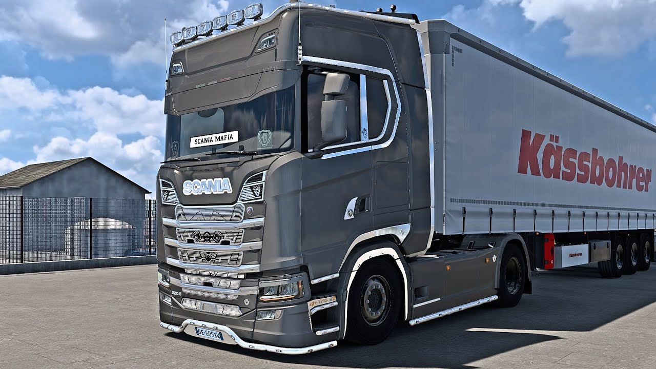 Euro Truck Simulator 2  Scania NG Tuning Pack Style Italian by Bebix  V 2.0