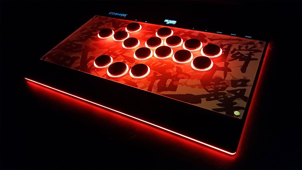 Meu novo controle Hitbox  - COSMOX/Haute42 C16