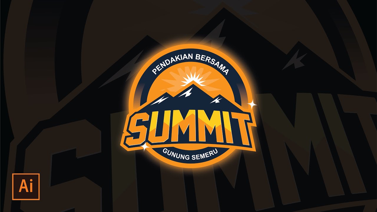#2 Tutorial Illustrator | Cara Membuat Desain Logo Vector di Adobe Illustrator