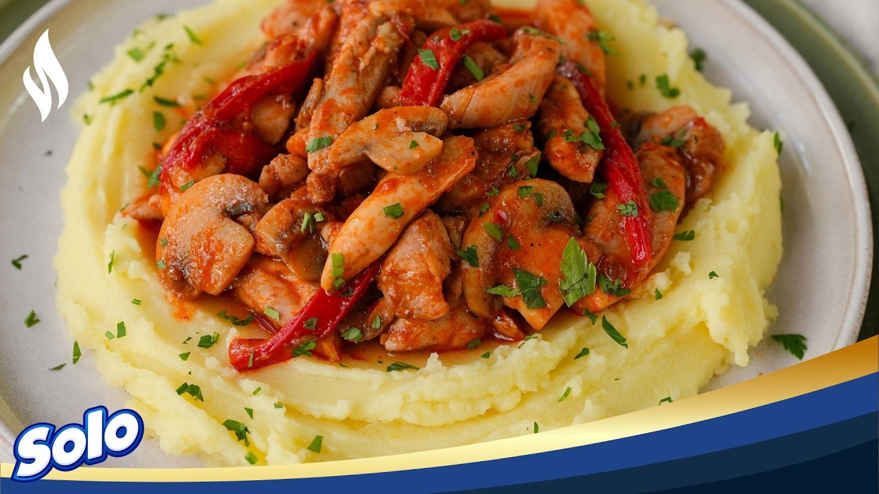 PEMAKAI IFTAR TI LENGKAP ✅ Tumis Ayam enggau Kentang Tumbuk 😋