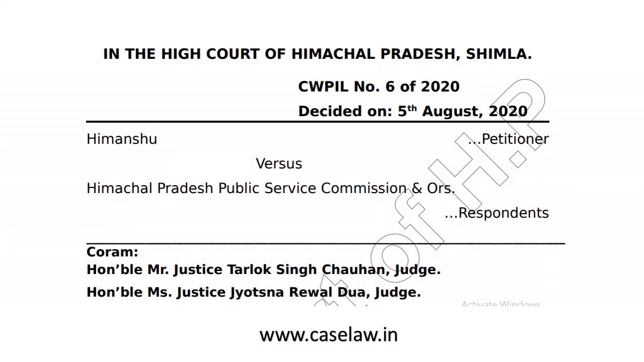Public Interest Litigation (PIL) - 10 Legal Principles