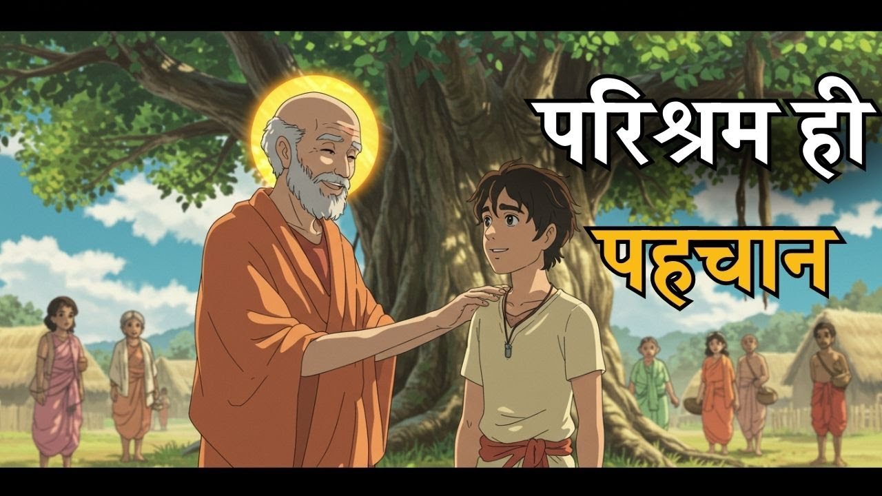 परिश्रम ही पहचान | Hard Work is Identity | Hindi Moral Story for Kids | Inspirational Story