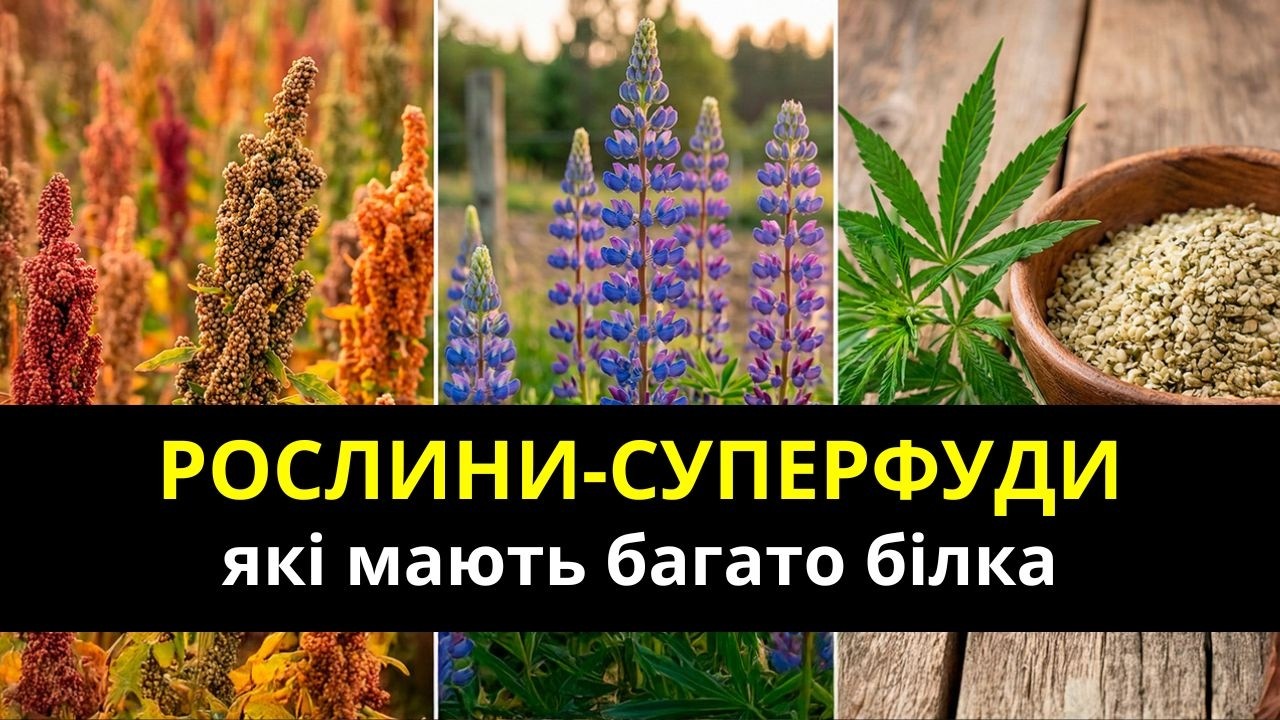 20 Суперфуд-Рослин із Вищим Вмістом Білка, ніж у М’ясі