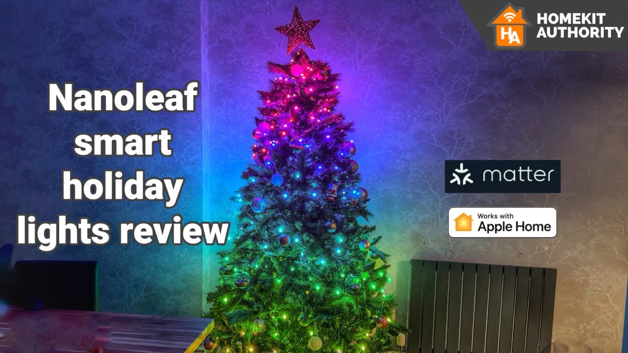 Nanoleaf holiday string light review - Upgrade your HomeKit Christmas with these matter decorations