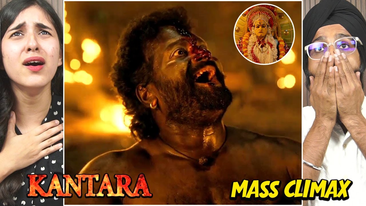 Muskan’s First Time Watching Kantara MASS CLIMAX GULIGA Scene Reaction | Rishab Shetty | Parbrahm