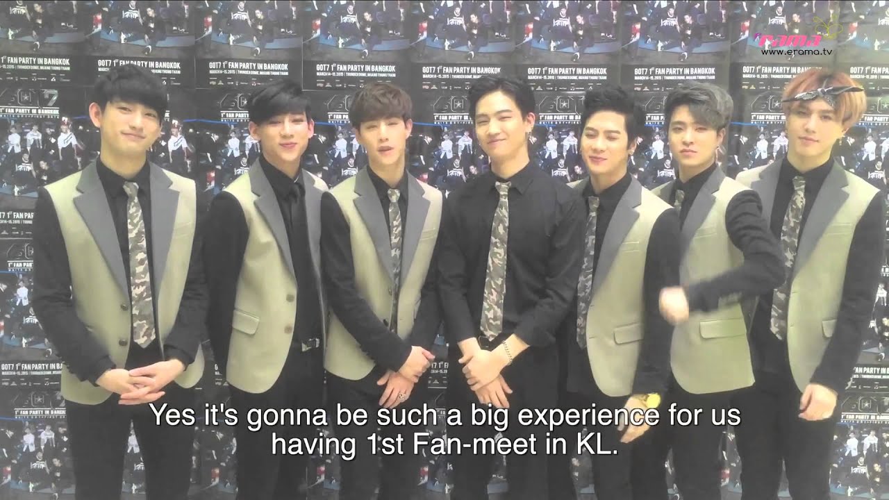 COUNTDOWN BEGINS- A special message from GOT7 for 