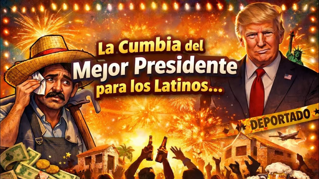 LA CUMBIA PARA TRUMP EL MEJOR PRESIDENTE PARA LOS LATINOS… ¿O No? 