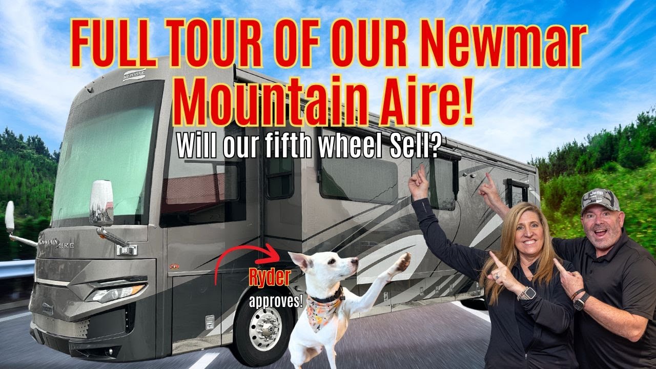 Full RV Tour of our Newmar Mountain Aire! | Will Our Fifth Wheel Sell?