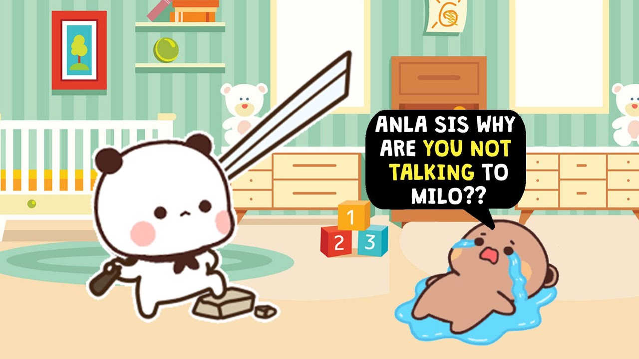 😭 Anna’s Angry Silence💔: Milo Wants Answers😭!  | Bubu Dudu | Peach Goma | 3D Animation