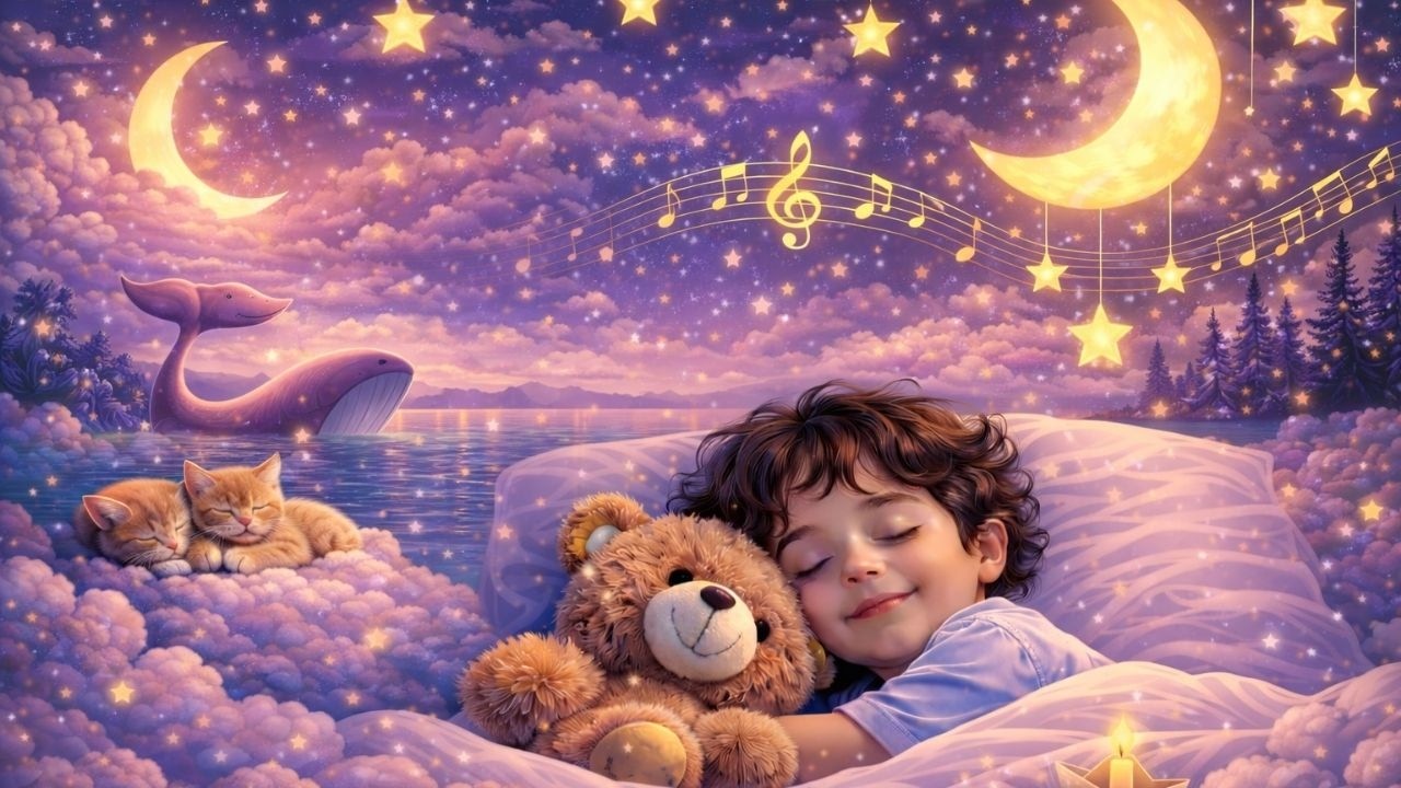 Baby Lullaby for Deep Sleep 🌙 | Calming Sleep Music for Babies & Toddlers