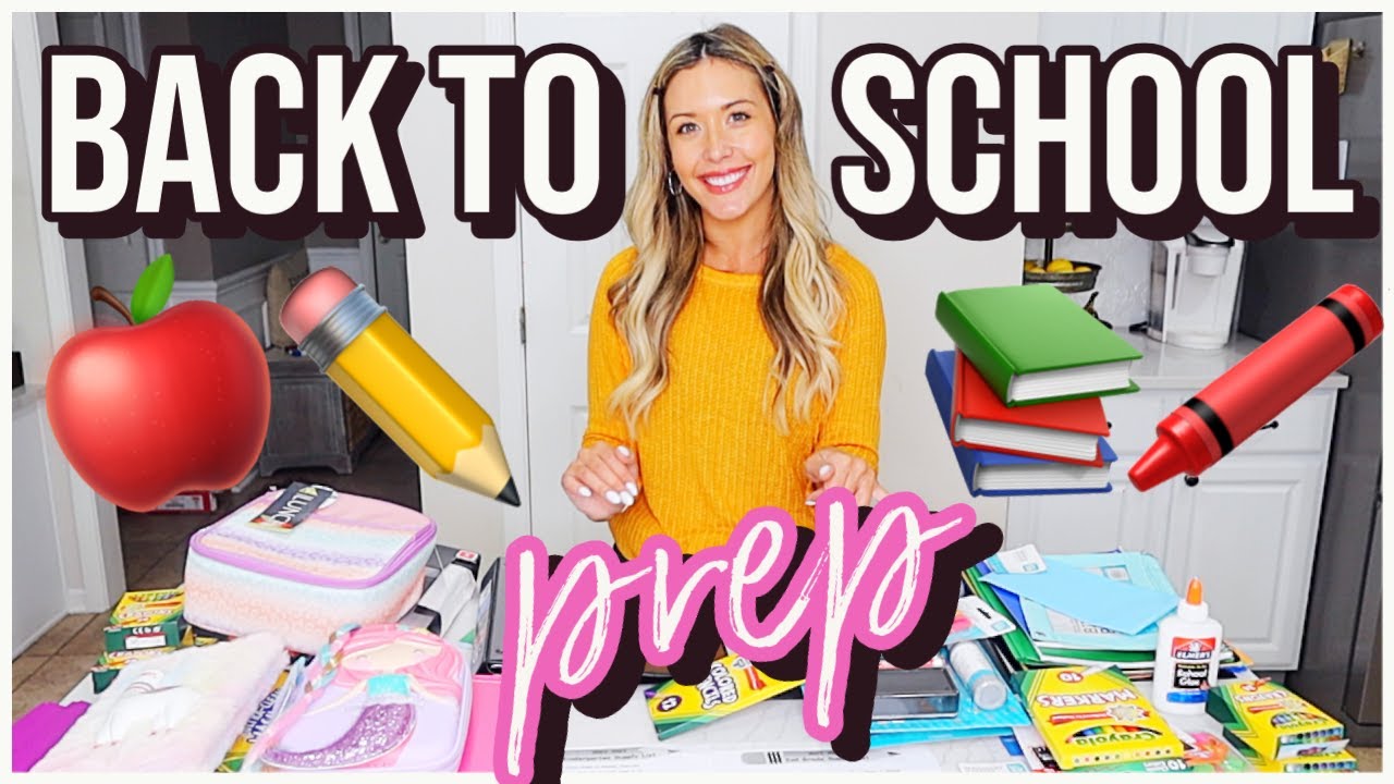 2022 BACK TO SCHOOL PREP W ME! 🍎✏️ HUGE SCHOOL SUPPLY HAUL + B2S ORGANIZATION!@Brianna K Homemaking