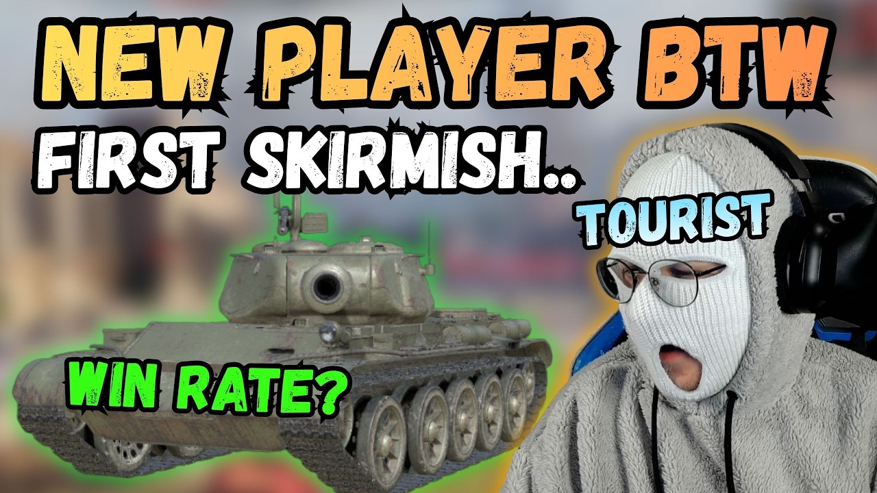 New Player’s First WoT SKIRMISH With Veterans!