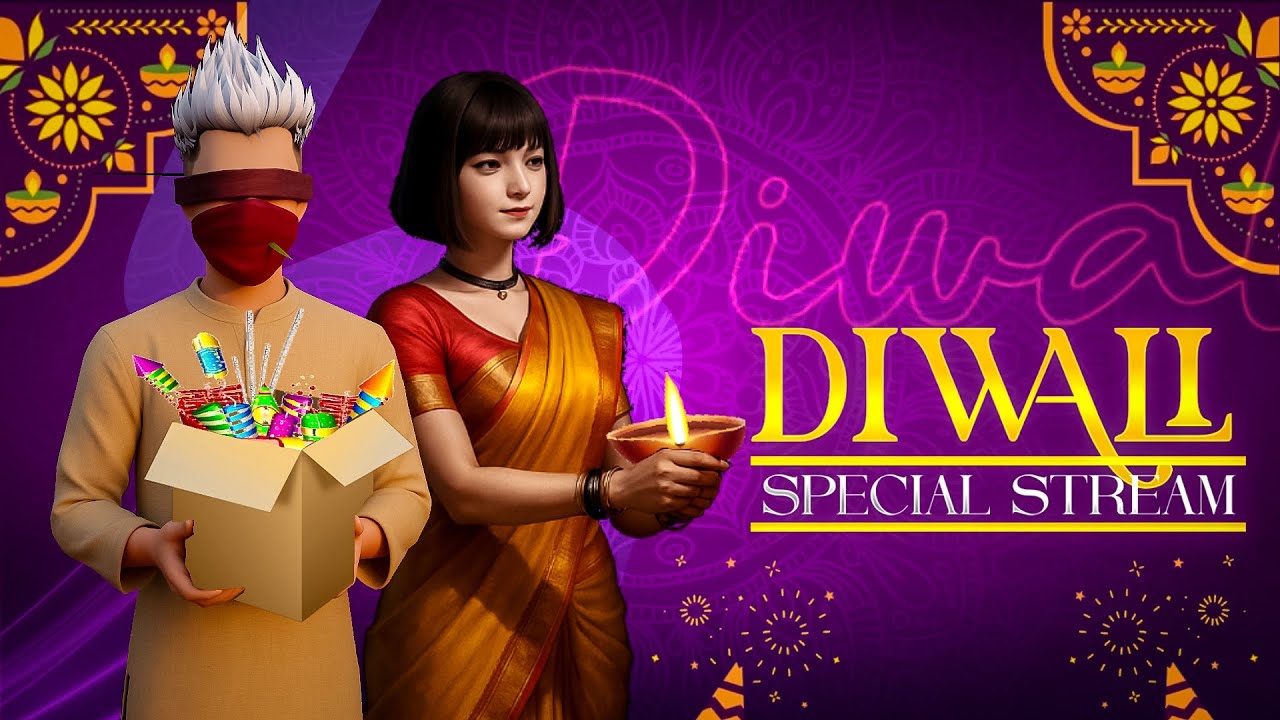 🎆 Diwali Special Stream | Dino 🔥 Festival Vibes & Gaming Celebration 🎮 | Live Now