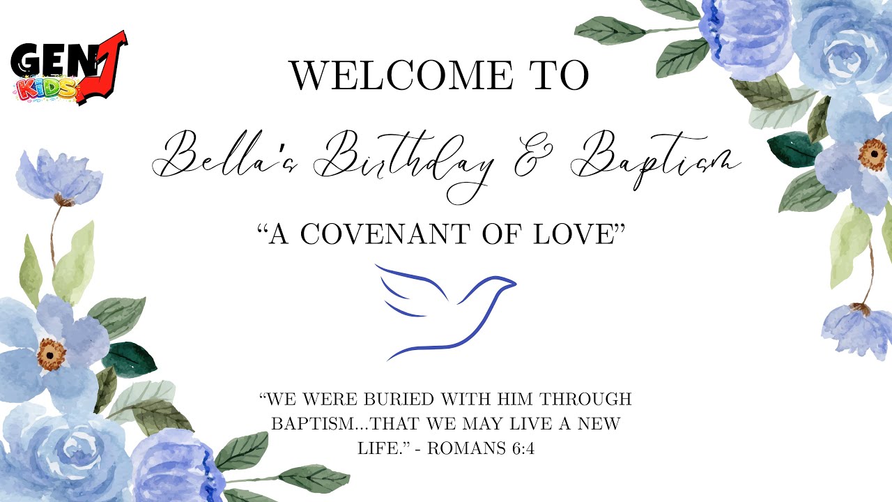 Bella’s Baptism Testimony & Birthday Celebration | A New Life in Christ