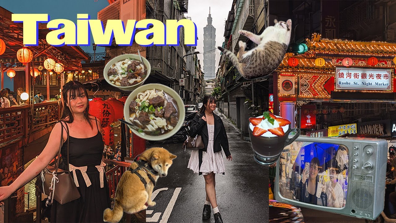 TAIWAN VLOG 🇹🇼 Taipei + Jiufen, studio ghibli vibes, incredible food and bars