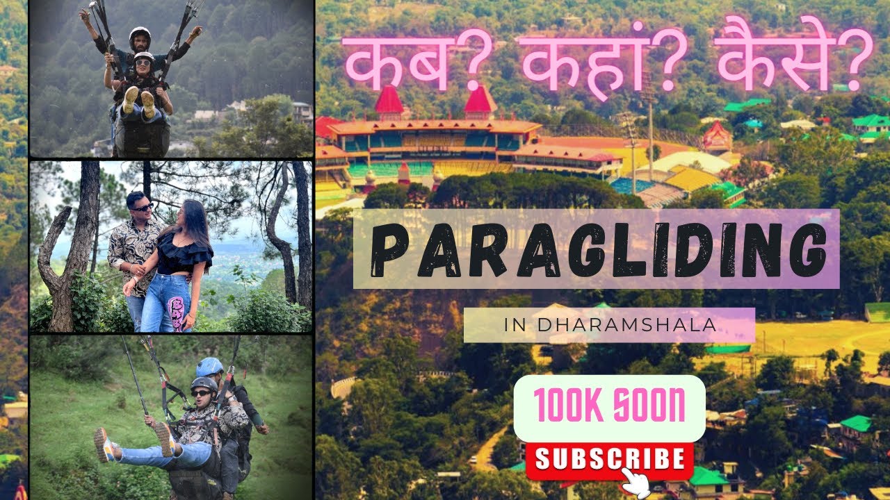 Our First Paragliding Experience |Paragliding in Dharamshala| Bir Billing| Complete Info|Is it SAFE?