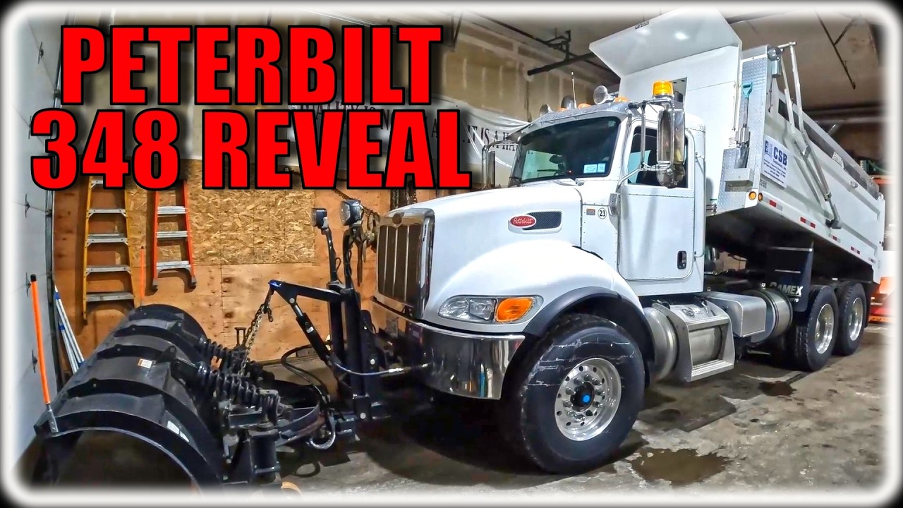 Этот Peterbilt полностью изменил нашу работу в зимний период | Презентация модели Peterbilt 348 2...