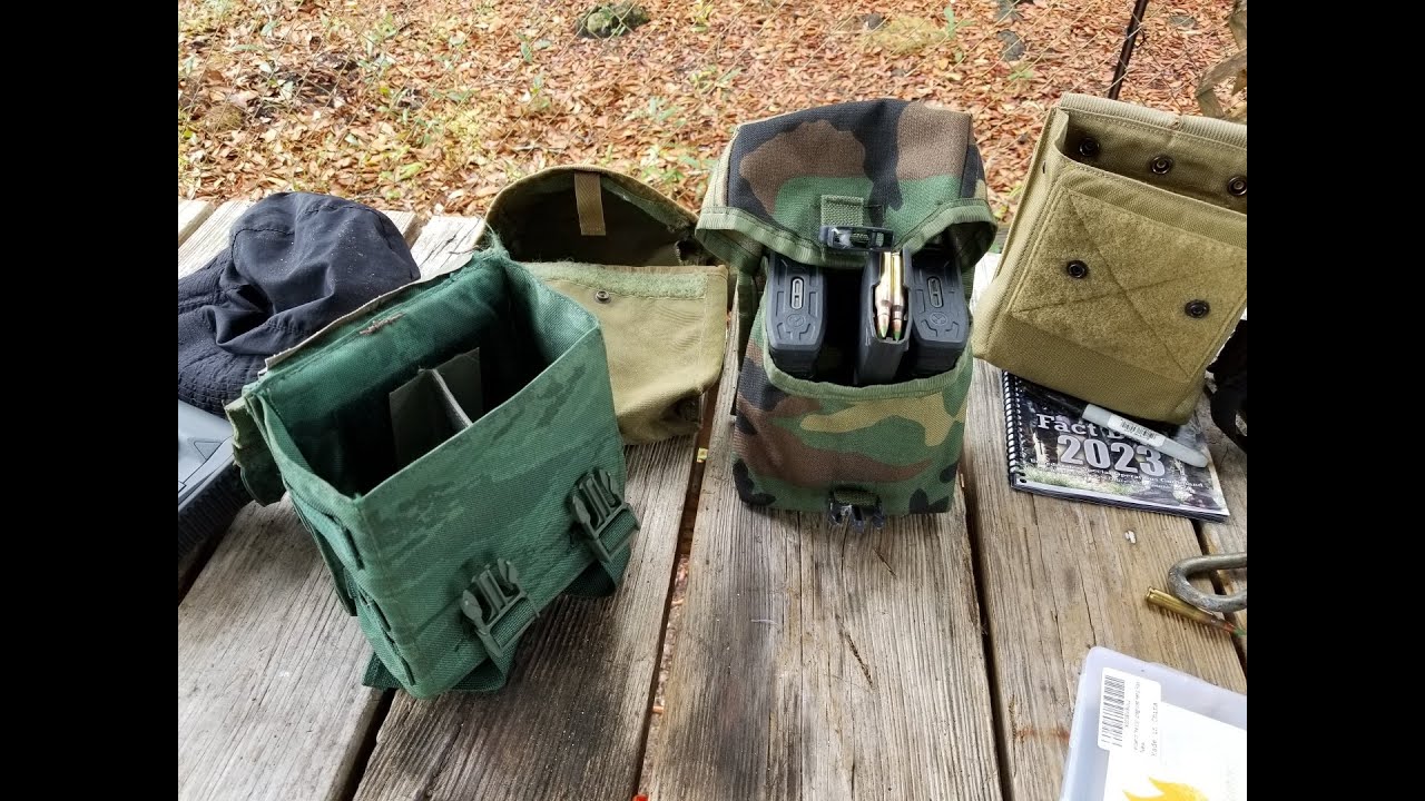 CHOOSING SAW POUCHES FOR AR15 AR10 MAGS