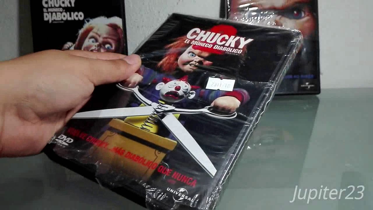 Unboxing DVDs chucky el muñeco diabólico ( Child's Play)