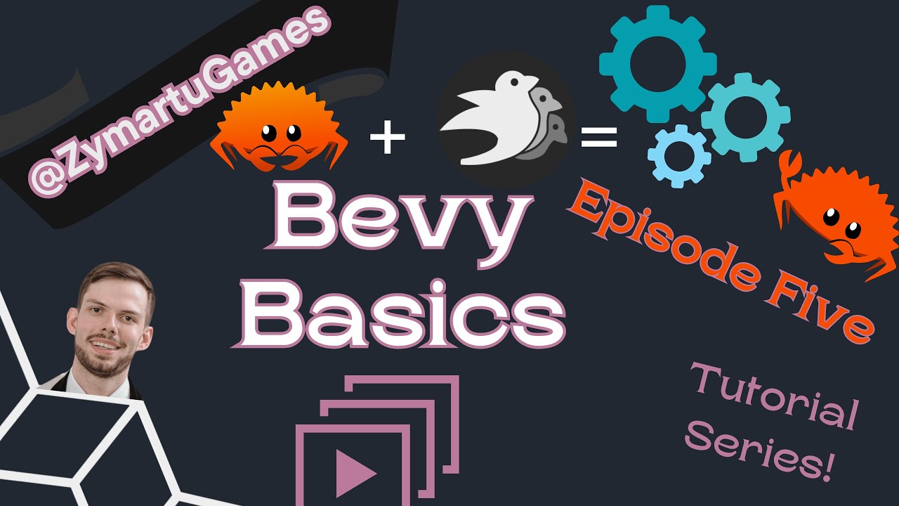 Bevy 0.12 Beginner Tutorial Series - Ep 5 - State, Events, and Run Conditions