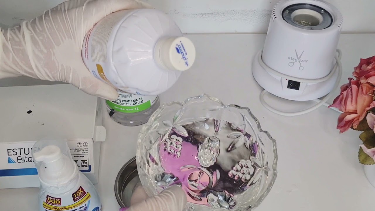 COMO HIGIENIZAR PIN&Ccedil;AS TESOURAS SEM AUTOCLAVE