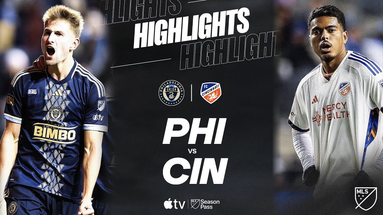 HIGHLIGHTS: Philadelphia Union vs. FC Cincinnati | Golazos Galore