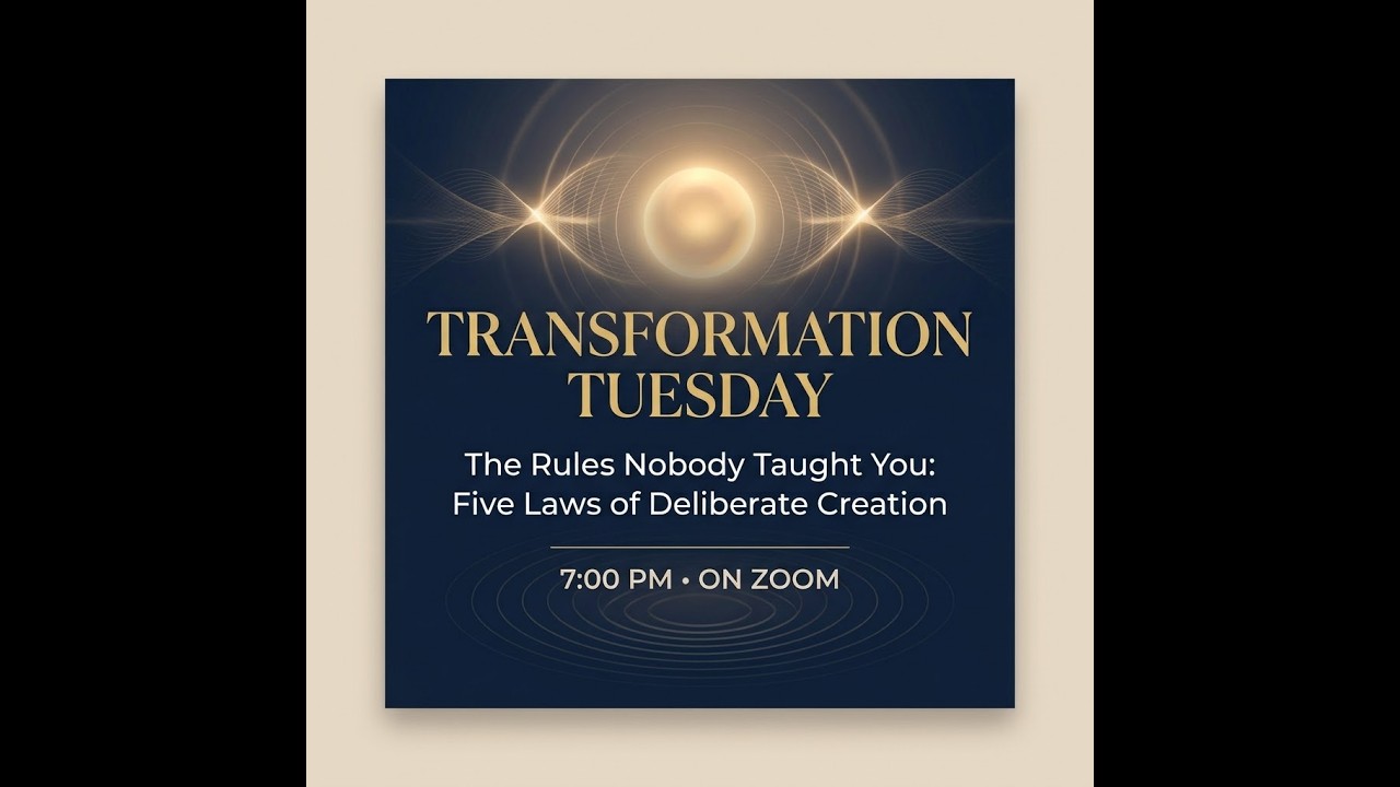 Transformational Tuesday Seminars 2026 Season