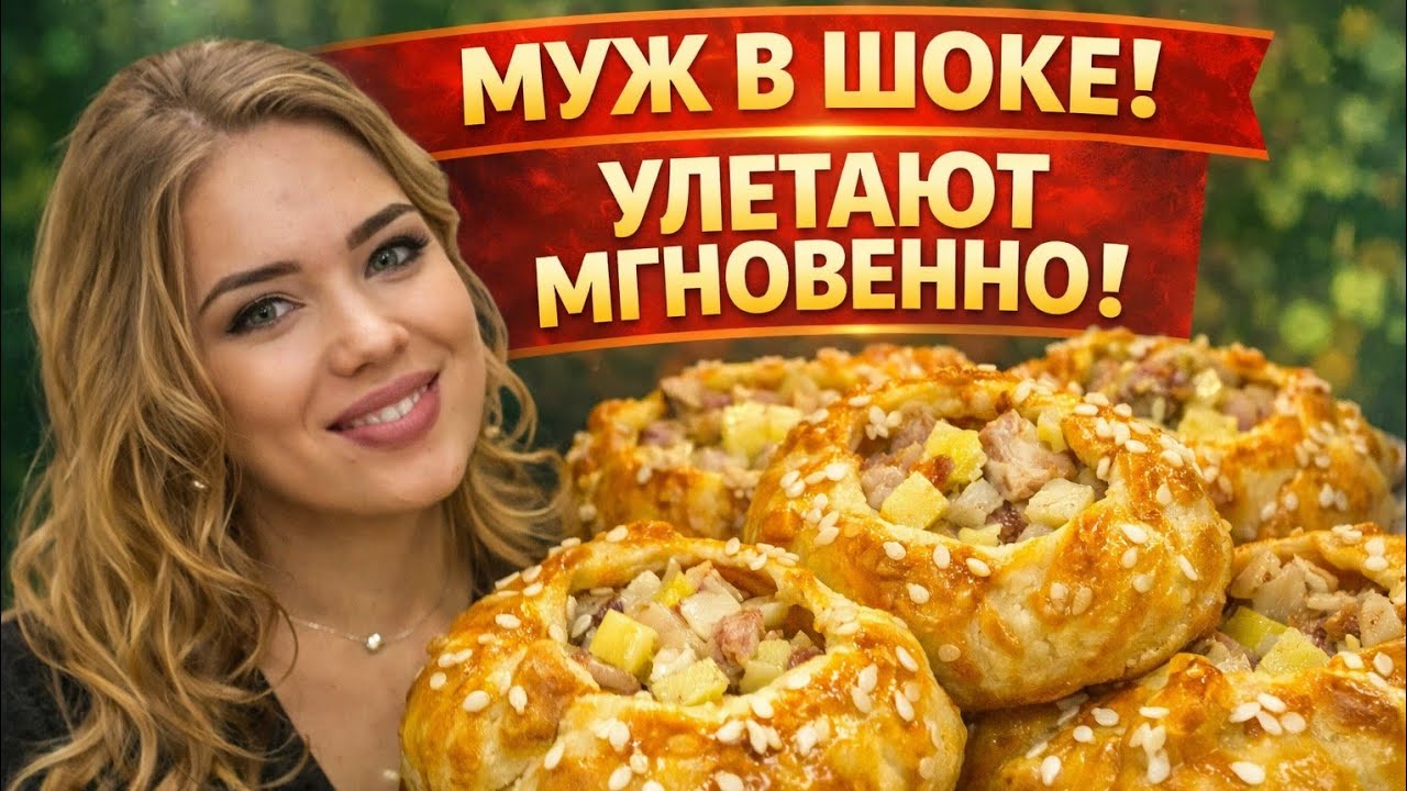 Такие курники улетают со стола за минуты.Очень сочные