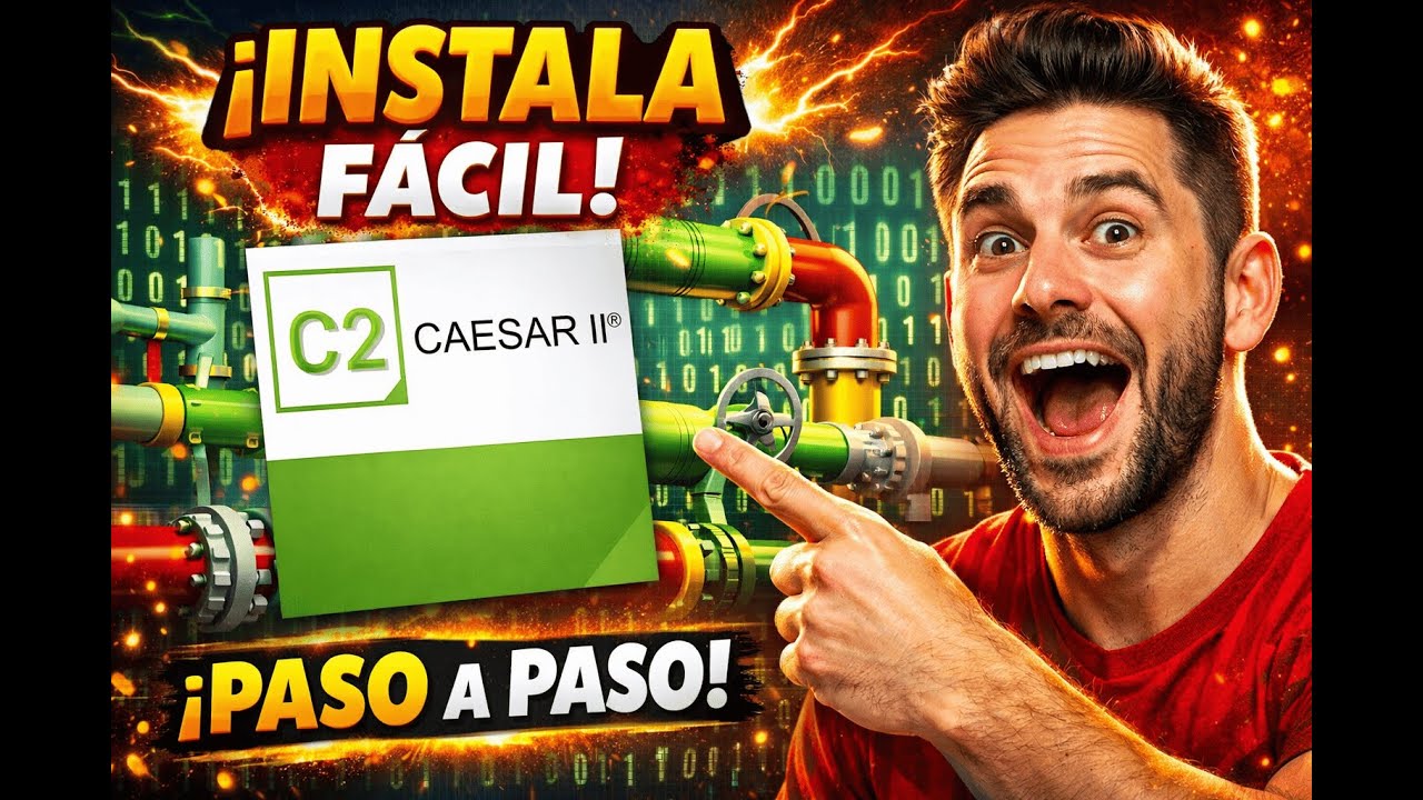 Cómo Instalar Intergraph CAESAR II 2019 Paso a Paso | Guía Completa y Fácil